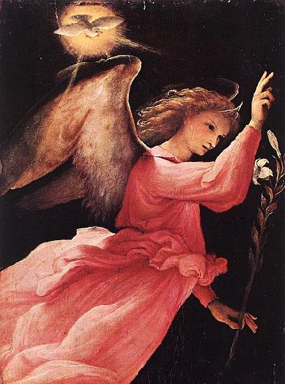 Lorenzo Lotto Angel Annunciating China oil painting art